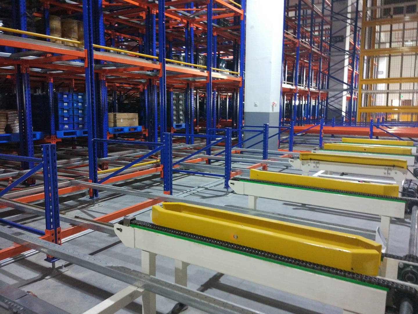 ASRS operate in cold storage environments