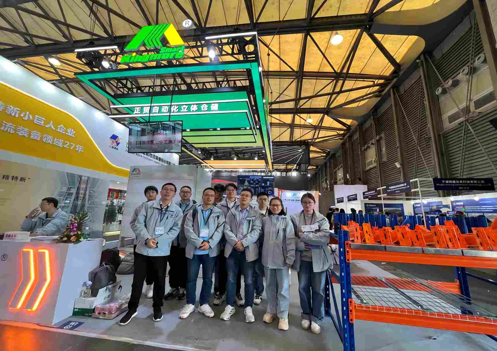 KINGMORE RACKING at CeMAT ASIA 2024 in Shanghai - Warehouse Storage Solutions