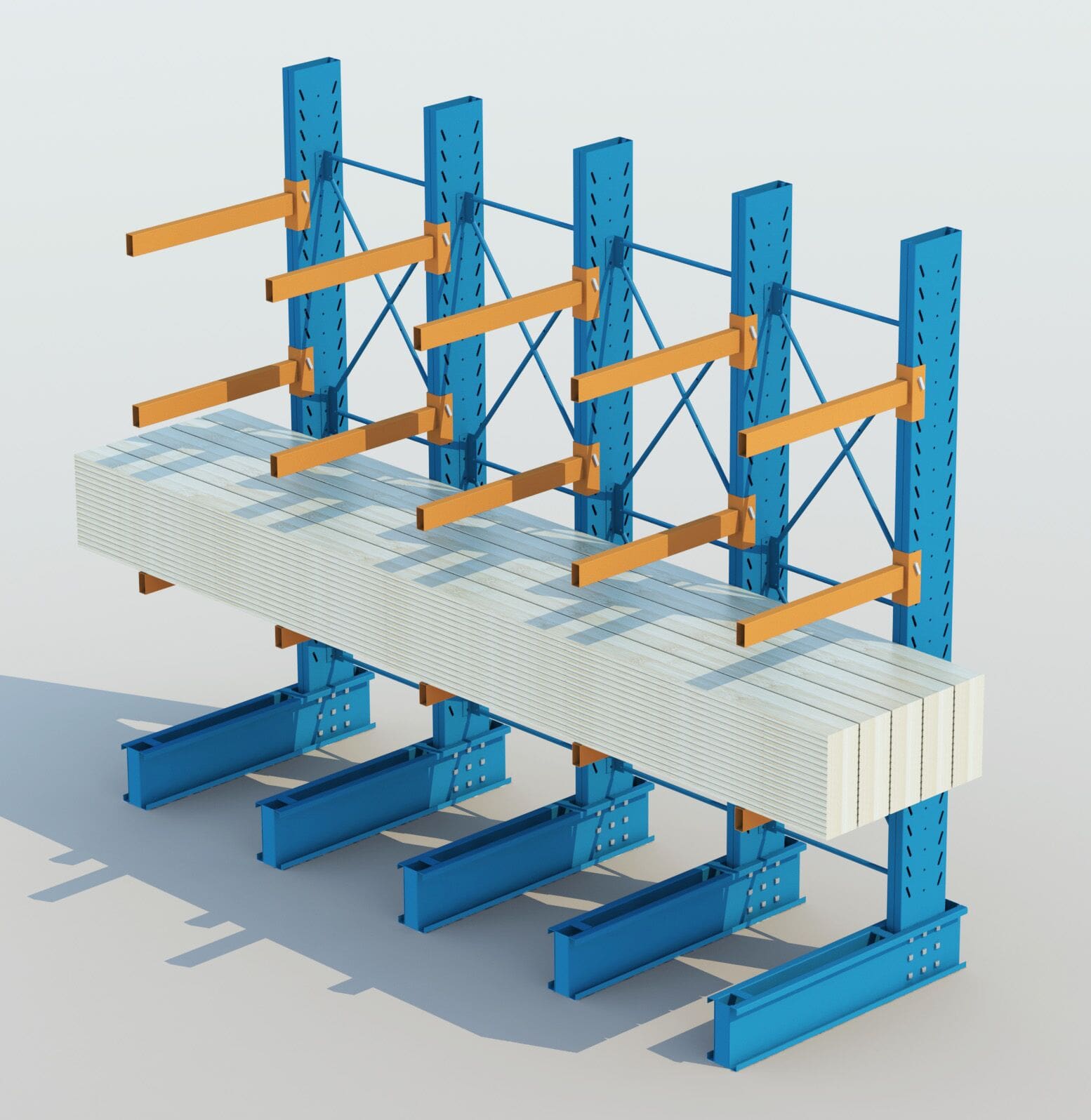 What Is the Best Rack for Long & Bulky Warehouse Goods? | Kingmore Cantilever Rack